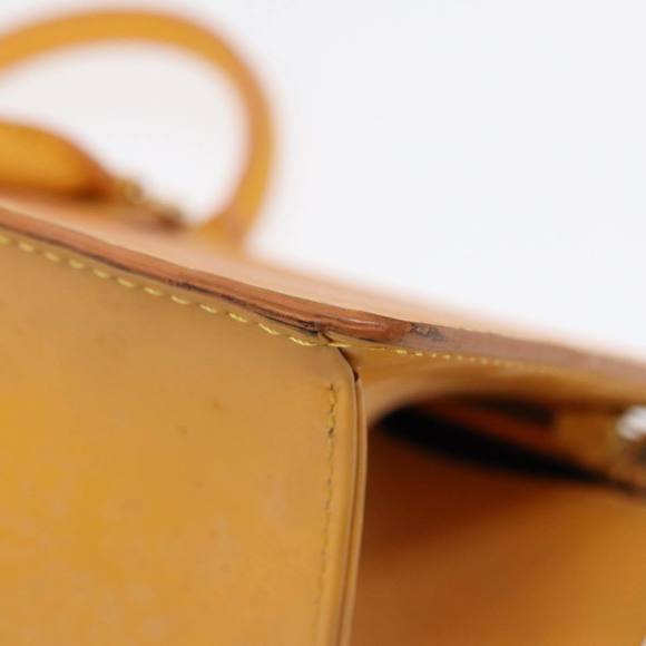 LOUIS VUITTON Epi Sac Triangle Hand Bag Yellow M52099 LV Auth 87952 - Picture 16 of 16